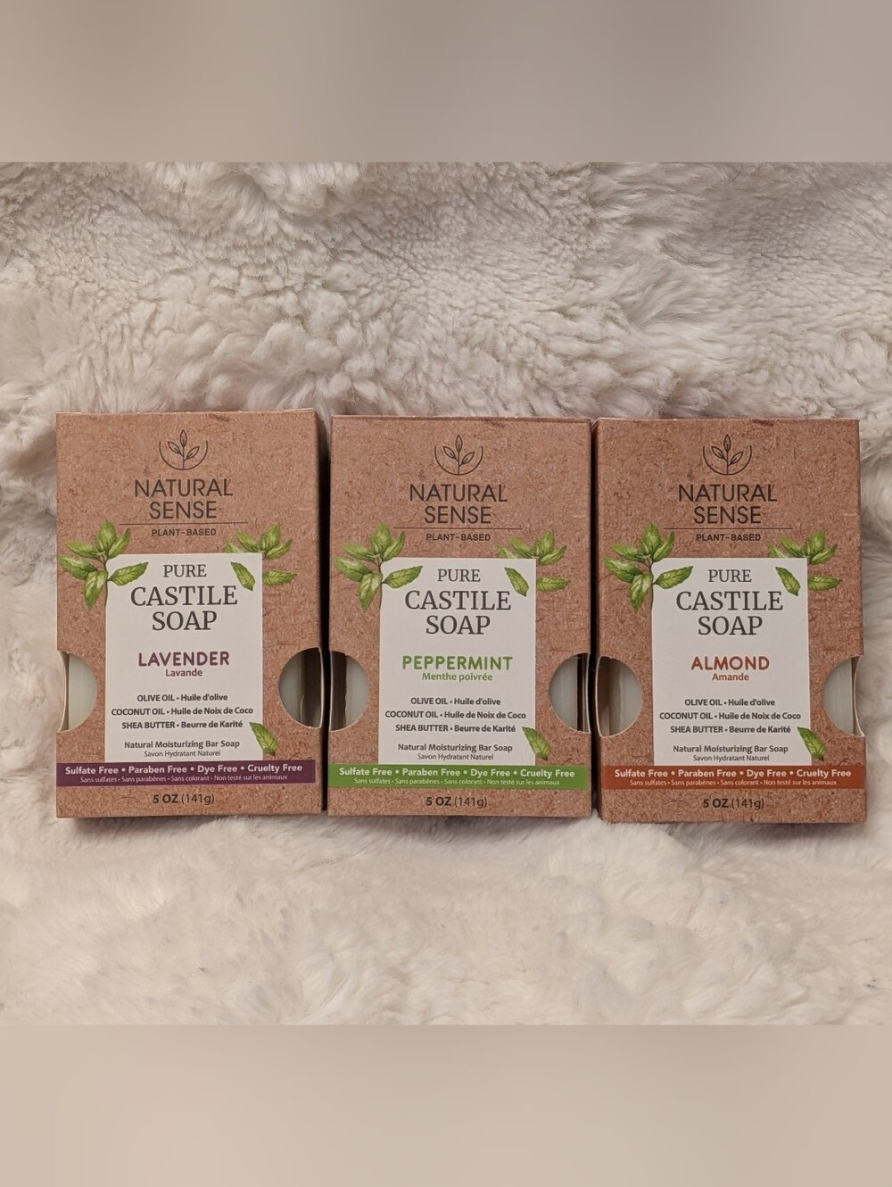 Natural Sense Bar Soap 3 Pack
